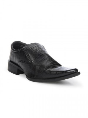 Franco Leone Men Black Shoes