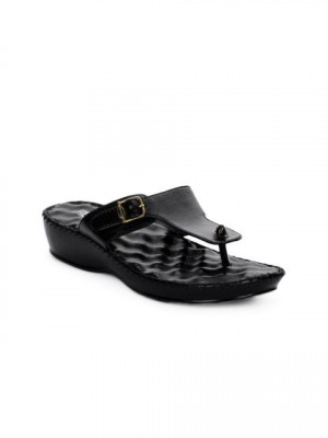 Tiptopp Women Black Flats