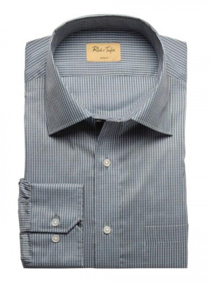 Reid & Taylor Men Check Grey Shirts