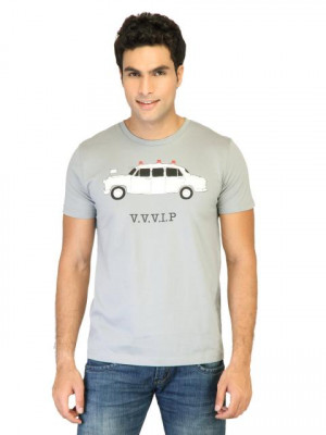 Chimp Men VVVIP Grey T-shirts