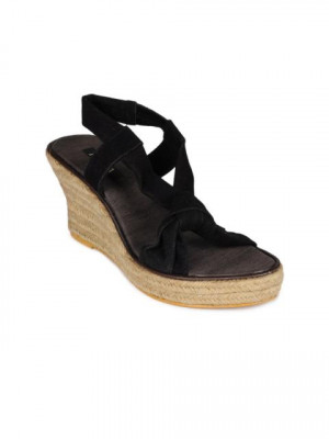 Rocia Women Black Wedges