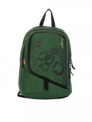 Footloose Unisex City Of Joy Laptop Green Backpack