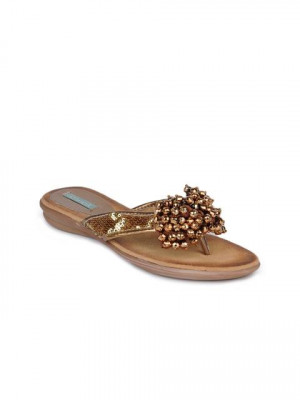 Catwalk Women Bronze Flats