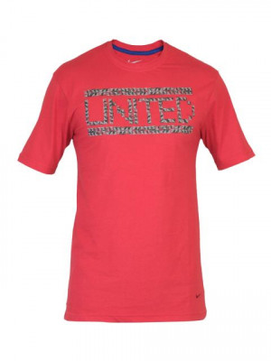 Nike Men Printed Red Tshirts