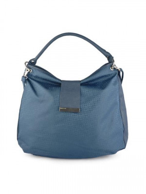 United Colors of Benetton Women Solid Blue Handbags