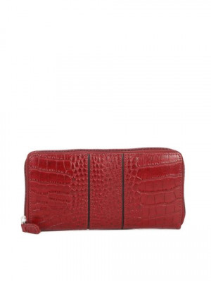 Wills Lifestyle Women Maroon Wallet