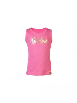 Gini and Jony Kids Girls Printed Pink Tops