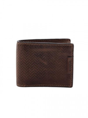 Fossil Men Walter Traveller Brown Wallet