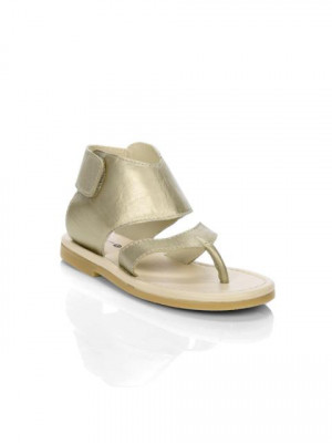 Enroute Teens Gold Sandals