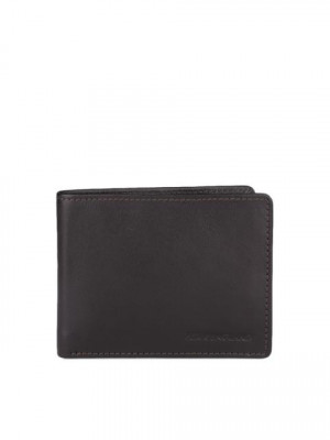 Peter England Men Dark Brown Wallet