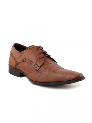 Franco Leone Men Formal Brown Formal Shoes