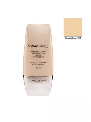 Colorbar Perfect Match Classic Ivory Foundation 001