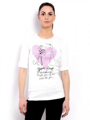 United Colors of Benetton Women Light Winter White Top