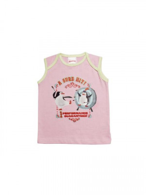 Madagascar Girls Pink Innerwear Vest
