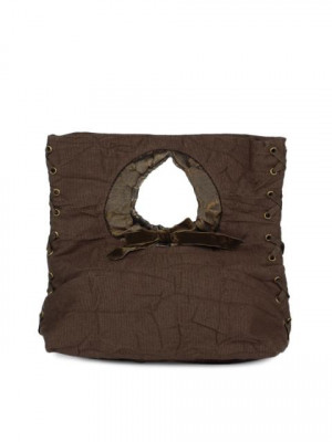 Baggit Women Gumboot Parinacrush Brown Handbag