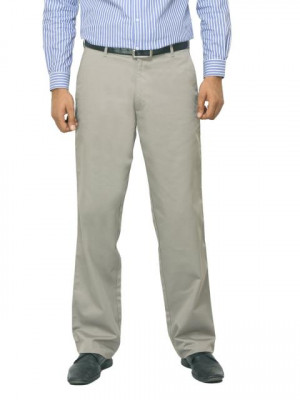 Basics Men Khaki Trousers