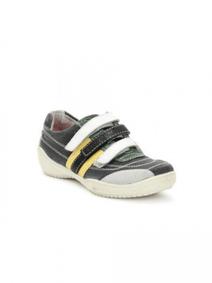 Enroute Boys Grey Casual Shoes