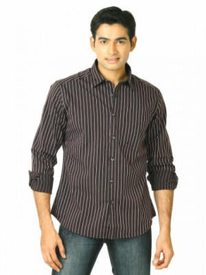 Scullers Men Scul Brown Black Shirts