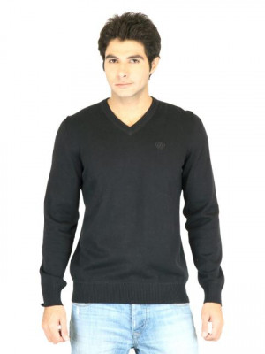 s.Oliver Men Black Sweater