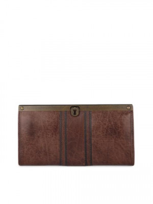 Fossil Women Brown Wallet