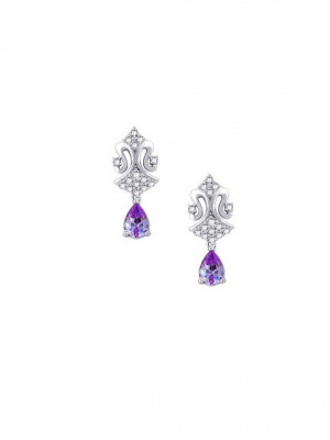 Lucera Women Silver Earrings