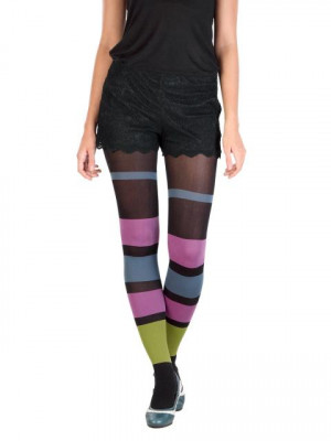 Happy Socks Women Striped Tights