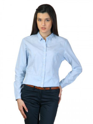 Scullers For Her Blue Shirt