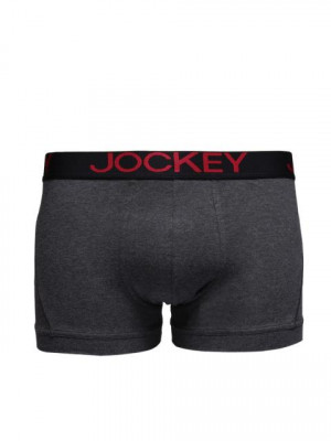 Jockey ZONE STRETCH Men Charcoal Trunks US20