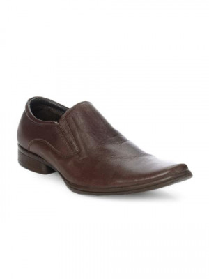 Franco Leone Men Brown Formal Shoes