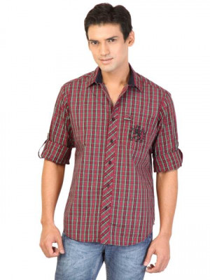 Lee Men Check Red Shirts