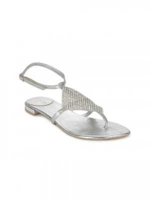 Catwalk Women Silver Flats
