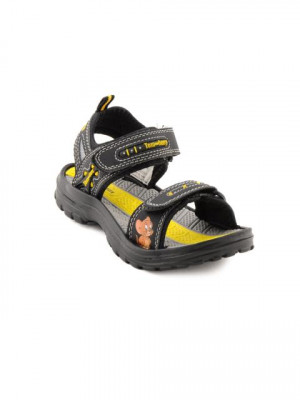 Warner Bros Kids Unisex TJ Jerry  Black Sandals