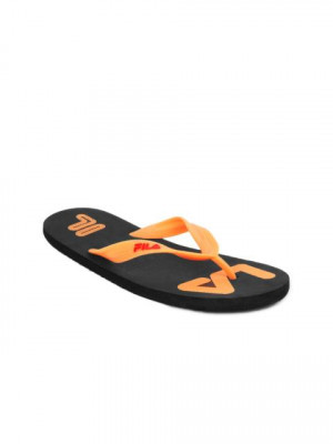 Fila Men Black Flip Flops