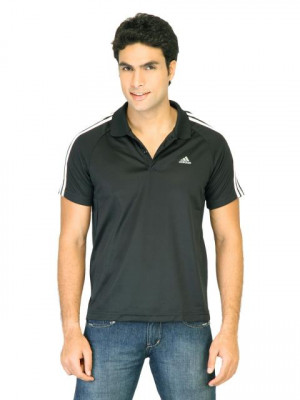 ADIDAS Men Solid Black Jerseys