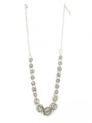 Adrika Silver Coloured Necklace