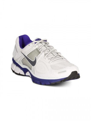 Nike Women Vomero-5 White Grey Blue Shoe