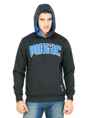 ADIDAS Men Printed Black Sweatshirts