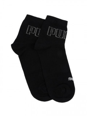 Puma Women Logo Stud Black Socks