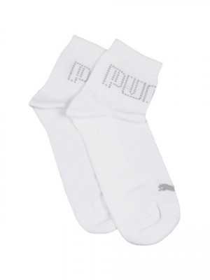 Puma Women Logo Stud White Socks