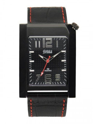 Maxima Men Black Dial Watch